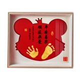 Детские отпечатки рук и ног, памятная картина, сувенир, детская фоторамка для новорожденных для младенца, подарок на день рождения