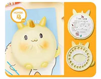 Модель обновления - лошадь зодиака, подарочная коробка для молочных зубов