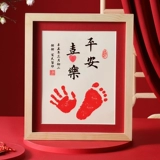 Защитный амулет, отпечатки рук и ног, детская памятная чернильная подушечка ручной работы, подарок на день рождения