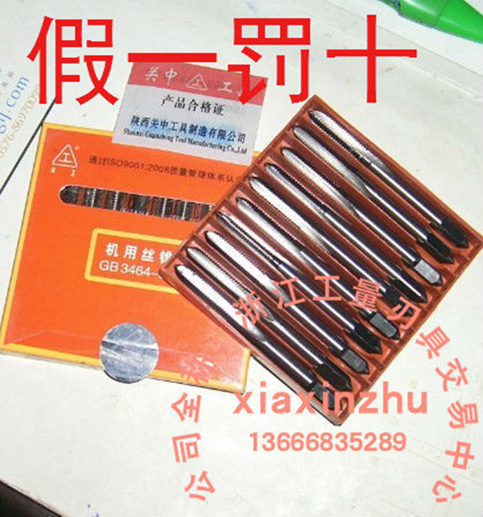 Shaanxi Guanzhong Machine with screw tapping screws M3 4 5 6 8 10 12 12 16 16 18 20 H2