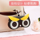 Модные портативные брендовые милые солнцезащитные очки, сумка для хранения, защита при падении