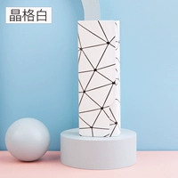 Хрустальный белый/отправка зеркальной ткани