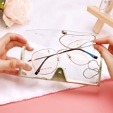 Очки, портативная коробка, детская японская прозрачная система хранения, коллекция 2023, изысканный стиль