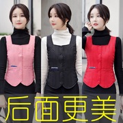 xuống của phụ nữ vest mùa thu ấm áp mỏng mặc mùa đông vest của phụ nữ và mùa đông mặc mùa đông phụ nữ mật godware mỏng