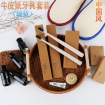 Disposable toothbrush and toothpaste two-in-one tooth set for hotel and B&B toiletries slippers and comb in stock