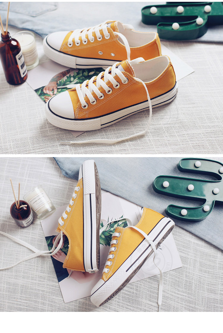 Muir 2018 hè mới giày vải nữ Harajuku ulzzang nhỏ giày trắng hoang dã giày Hàn Quốc giày sinh viên giay bitis nữ