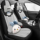 Подушка автокресла four seasons универсальная полностью закрытая обивка сиденья ткань для подушки сиденья с рисунком из нового льна специальная зимняя обивка автокресла mini 3