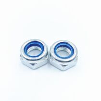Galvanized nylon anti-loose nut screw self-lock locking screw cap
