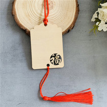 50 wooden blessing signs decorative tags festivals general handwritten wishing cards logo blessing words