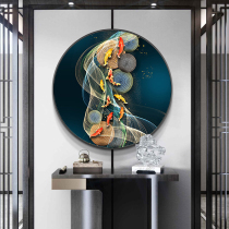 2020 new 5D Diamond painting full diamond nine fish figure living room hand tile 2021 cross stitch