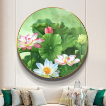 5d Diamond painting 2021 New Round figure living room simple modern Chinese Lotus cross stitch 2020 diamond embroidery