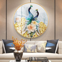 2021 5D Diamond painting full round Peacock living room Crystal handmade point tile Tile Cross Stitch 2020