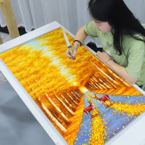 Gold full of fortune tree 5d Diamond painting 2021 full diamond new vertical porch cross stitch stitch tile stone 2020