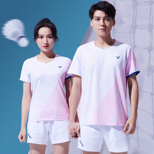 Быстросохнущий дышащий комплект для бадминтона, теннисная летняя спортивная футбольная форма для настольного тенниса, мужской стиль, короткий рукав, делается под заказ
