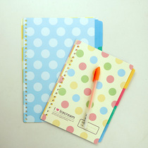 Giant door stationery loose-leaf bentecore paginated paper A5 B5 special gauge classified 510 sepp sheet paper