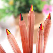 Marco 6403 triangular four-color color core log Rod pencil 6403-6cb rainbow pen a multi-color