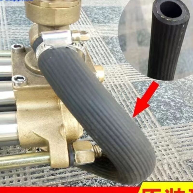 Black Cat 55 Type 58 Type High-Pressure Washer Car Wash Machine Pump Return Pipe Accessories Household Pressure Regulating Valve Return Water Rubber Hose Black Cat 55 Type 58 Type High-Pressure Washer Car Wash Machine Pump Return Pipe Accessories Household Pressure Regulating Valve Return Water Rubber Hose