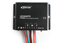 LS1024EPD waterproof solar street lamp controller 12V24V 10A light time control double time slot