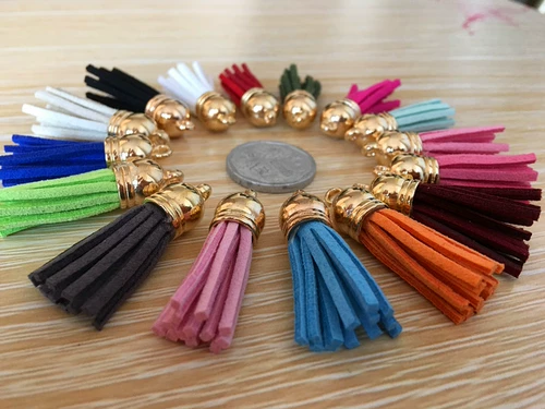 Маленький короткий аксессуар с кисточками ручной работы, брелок, мобильный телефон, подвеска, 4см, DIY