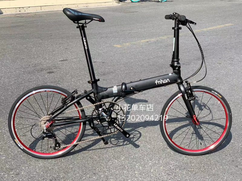 Small flower bike shop Wind line KA2018 V brake aluminum alloy ultralight portable bike 20 inch folding car