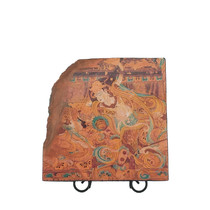 Dunhuang Mogao Grottoes Mural Slate Painting Desktop Flying Sculpture Ornament Lithograph Gift 30cm Travel Souvenir