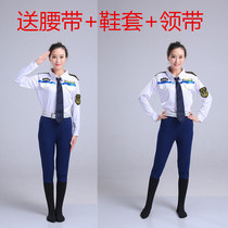 2018 New Army Brigade Dance Dress Men And Women Soldiers Performance Clothing Adult Army Drum Navy Suit Square Dance Chorus Dress