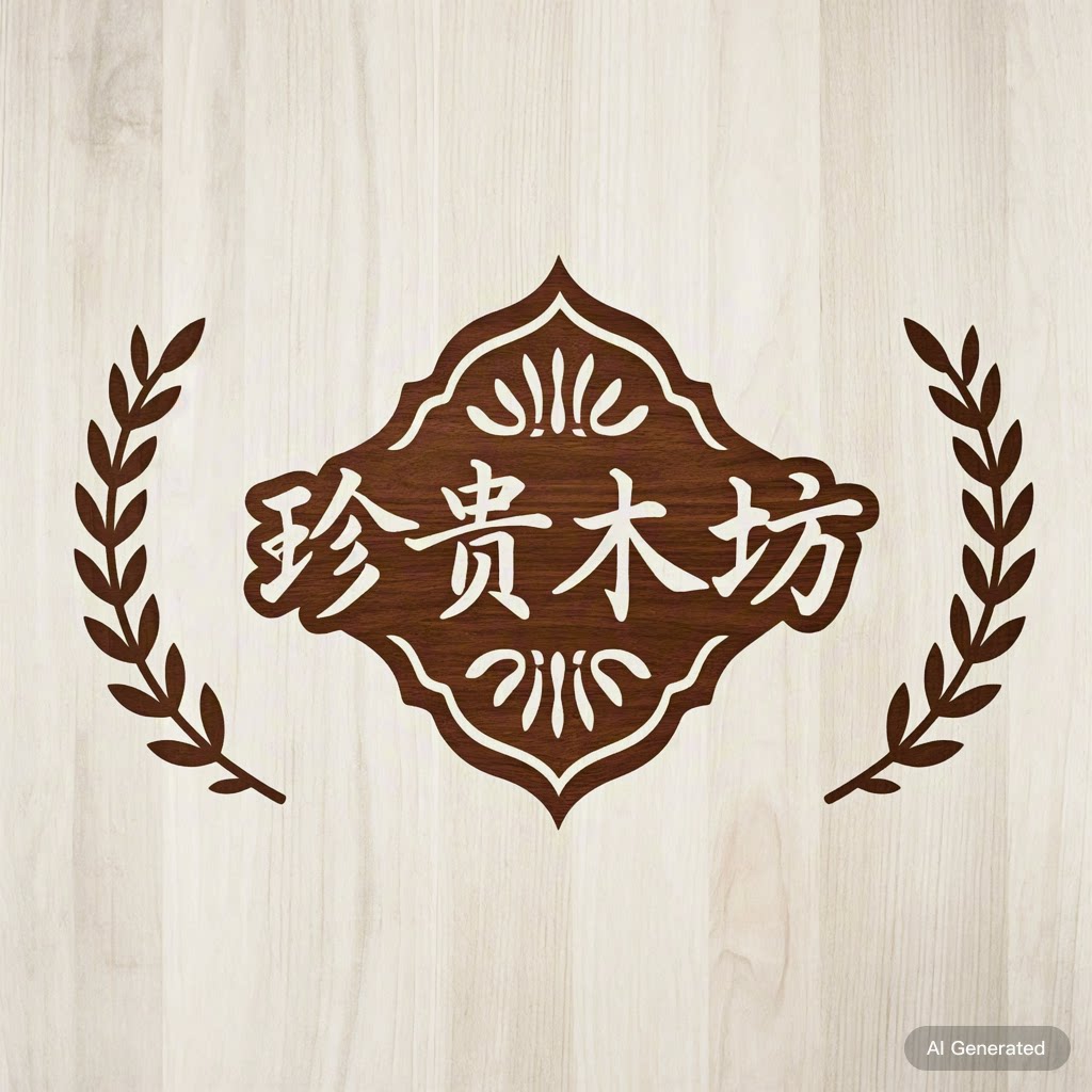 珍贵木坊榻榻米的LOGO