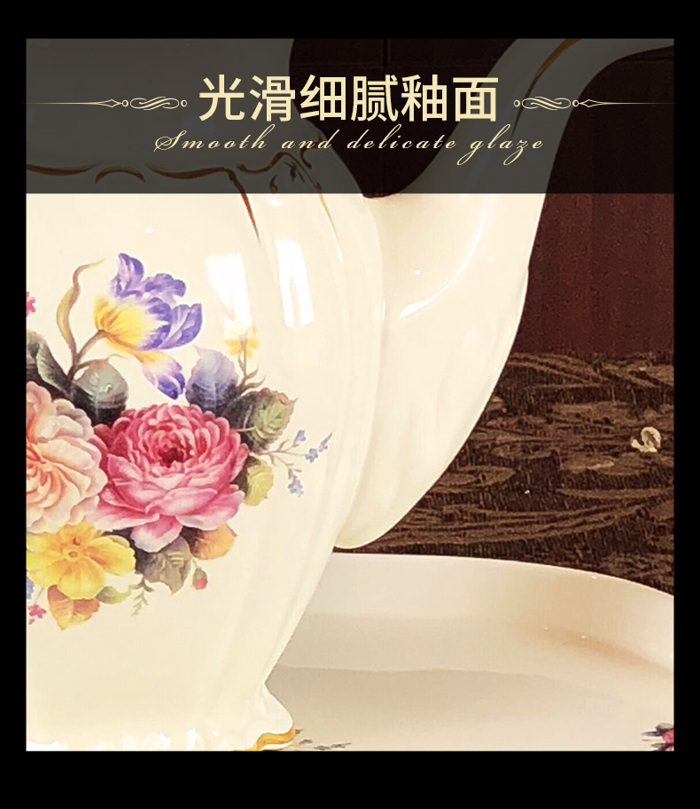 European ceramic coffee coffee cup suit to Mary English afternoon tea tea tea cups with tray key-2 luxury