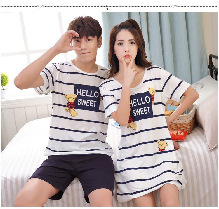 Pyjama mixte OTHER   en Coton à manche courte - Ref 3005723 Image 20