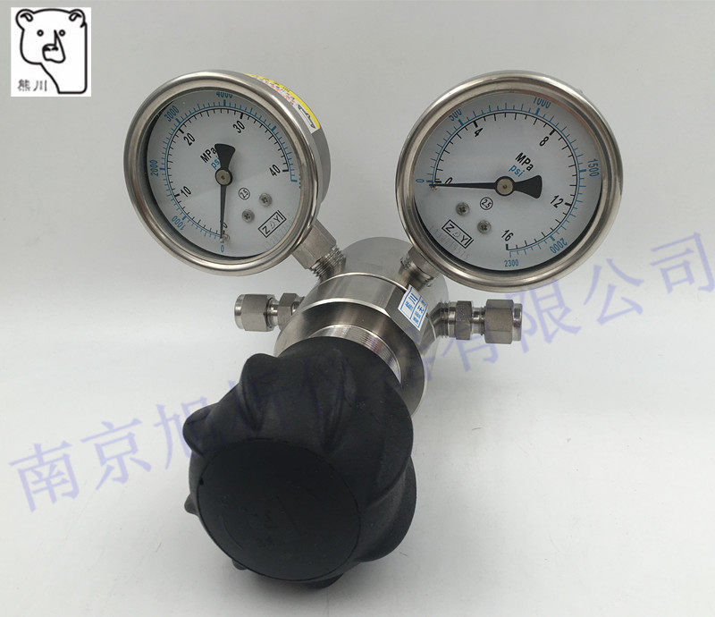 熊川88系列中压减压阀 316L不锈钢一级减压器 气体通用 防腐