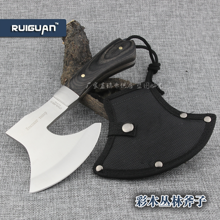 Outdoor axe camping axe engineer axe crackling wood cutting cutting wood conveniently small, super sharp hand axe tool