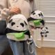 Cute red panda armpit bag as a birthday gift for girlfriend 2024 new trendy and versatile commuting shoulder crossbody bag