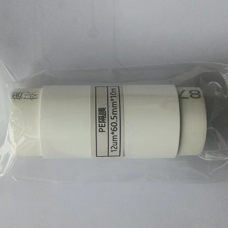 12um厚隔膜聚乙烯pe材质锂电池测试实验用