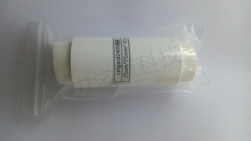 celgard2400型聚丙烯隔膜25um厚PP材质锂电池测试实验用