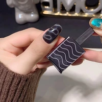 Узор «Кошачий глаз» Магнитно-волновой стиль