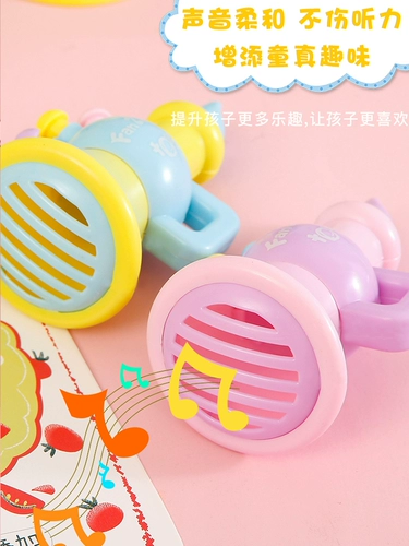 Детский мегафон, игрушка для детского сада, детская труба, свисток, музыкальные инструменты, раннее развитие, подарок на день рождения