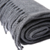 FTW FORTHEWIN Mùa thu / mùa đông 300g dày WAR SCARF Khăn quàng cổ màu rắn len ấm Bib dài khăn trùm đi phượt Khăn quàng cổ / khăn quàng cổ