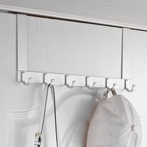 Nordic free of punched space aluminum door rear hook door back style clothes hanger clothes hanger clothes hook into door shelve