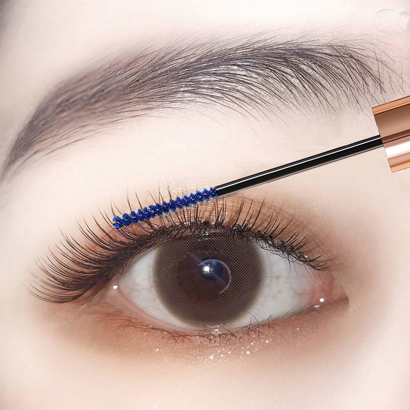 Color mascara waterproof fiber long roll teething without fainting persistent small head brush extremely fine extra-long Li Jiaqi Recommended