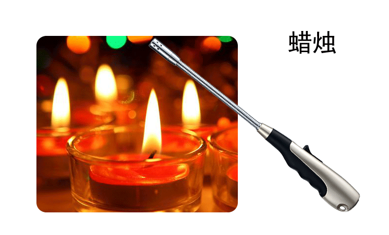 Thanh long đánh lửa nhà bếp ngoài trời gas đánh lửa thanh nến chống gió điện tử nhẹ hơn moxib Fir - Bật lửa quẹt lửa
