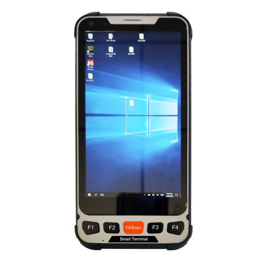 5.5인치 Windows 휴대용 기계 PDA4G64G 메모리 4G 전체 네트워크 2D 스캐닝 헤드 옵션