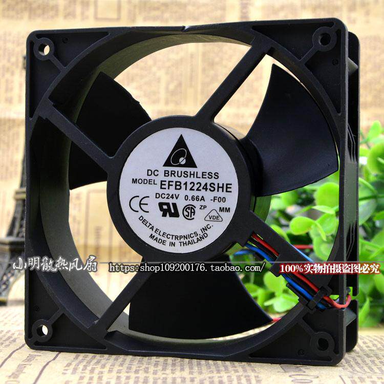 DELTA DELTA EFB1224SHE-T8SB 12038 24V 0 66A Emerson CT Inverter Fan