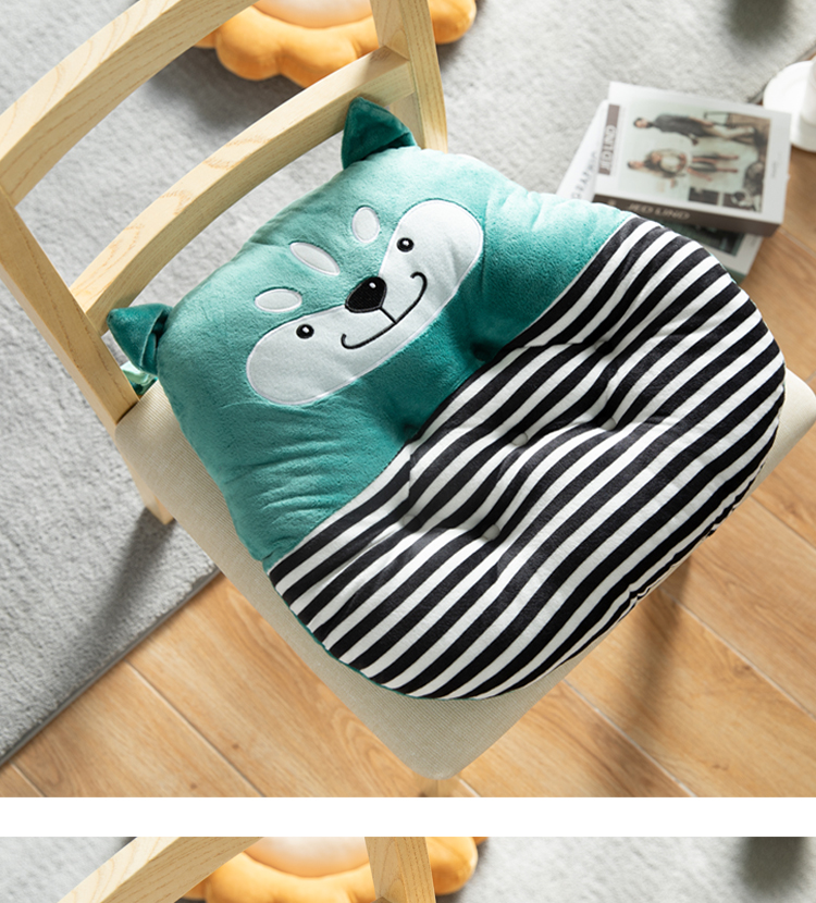 Phim hoạt hình ghế đệm bàn ăn ghế đệm đệm sofa dày dày thoáng khí không mệt mỏi trường học trẻ em đệm nhỏ đệm lót ngồi