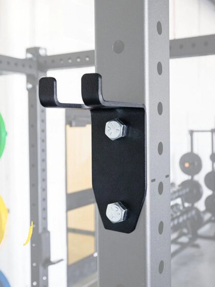 Home Squat Rack Barbell Storage Hook, Forward and Reverse Hooks, Barbell Storage Hook, Squat Rack Accessories