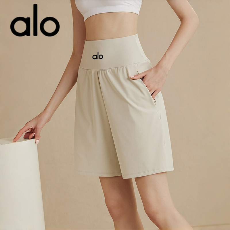 Aio Loose Quick-Dry Sports Shorts for Women, Five-Point Length, Running Training, Fitness, High-Waisted, Slimming Yoga Shorts, Summer Aio Loose Quick-Dry Sports Shorts for Women, Five-Point Length, Running Training, Fitness, High-Waisted, Slimming Yoga Shorts, Summer