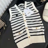 Летний трикотажный жилет без рукавов, подходит для подростков, V-образный вырез