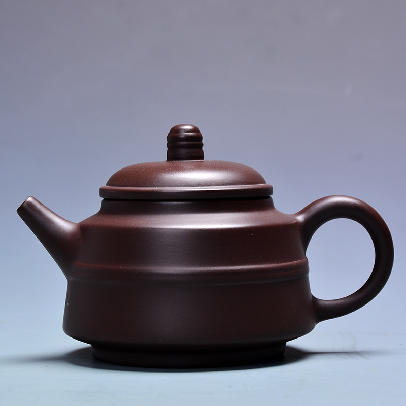 Undressed ore yixing purple sand kettle ball hole, xi shi manual black tea pu - erh tea kungfu tea teapot large stone