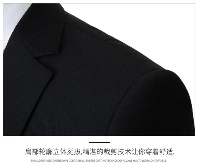Bộ đồ vest nam XL chất béo chuyên nghiệp ăn mặc béo Chất béo công sở phù hợp với chú rể váy rộng áo phông nam