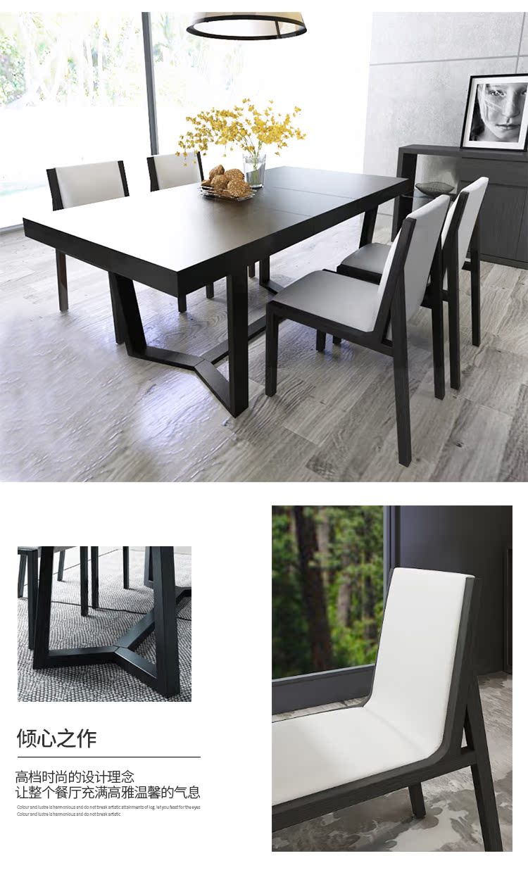 Kaid nhà hàng đồ nội thất đặt bàn ăn kính thiên văn và ghế sideboard bàn cà phê TV tủ kết hợp đồ nội thất phòng khách kệ phòng khách