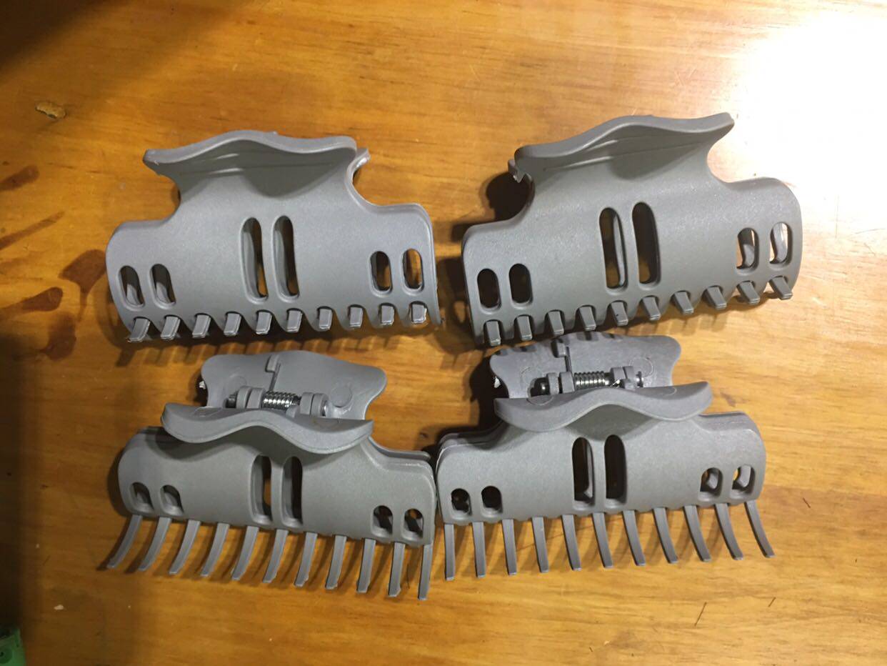 Special tongs for no-care hot ironing